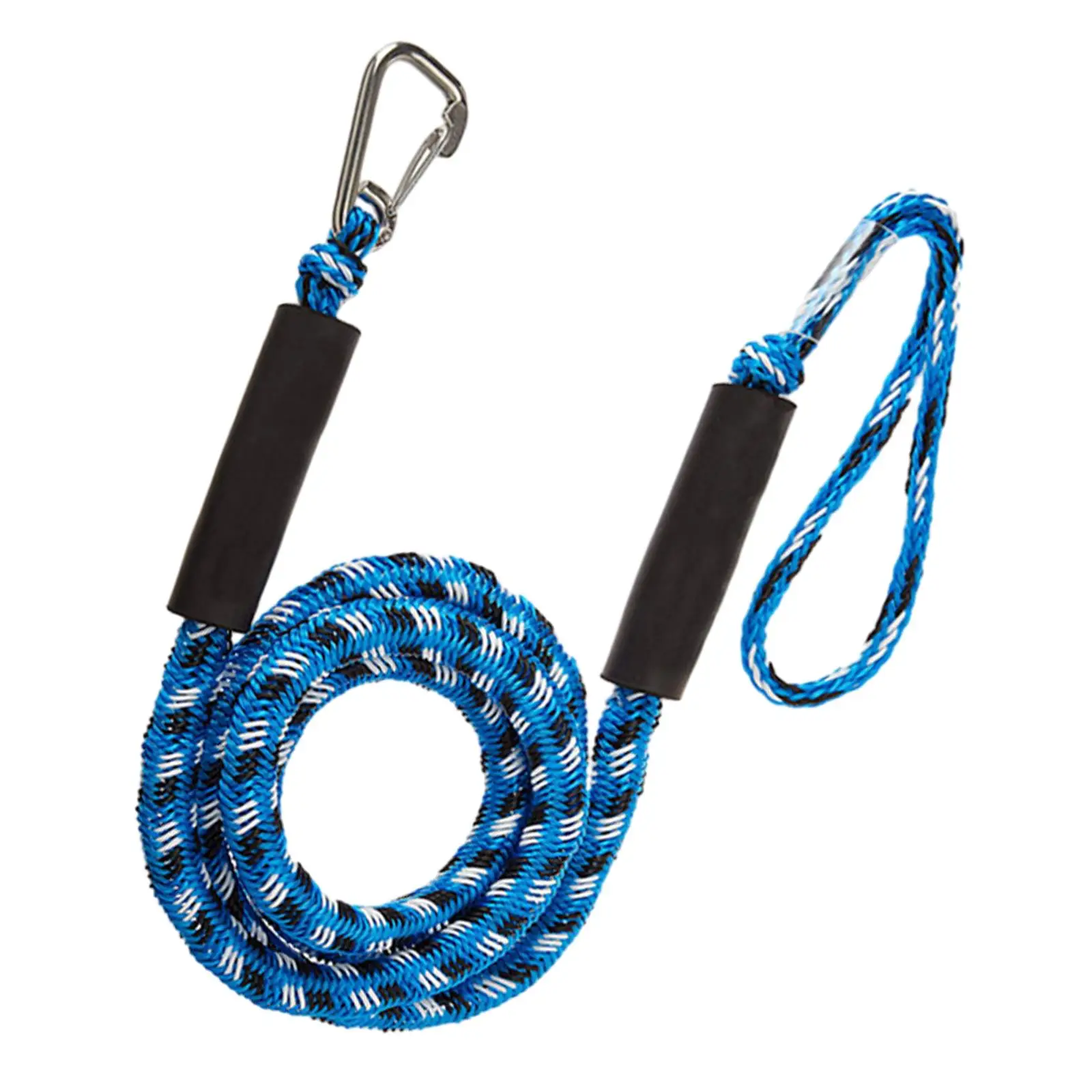 Elastic Dock Line Mooring Rope Durable Latex Bungee Cord for Boat Secure Docking on Marine Cleats