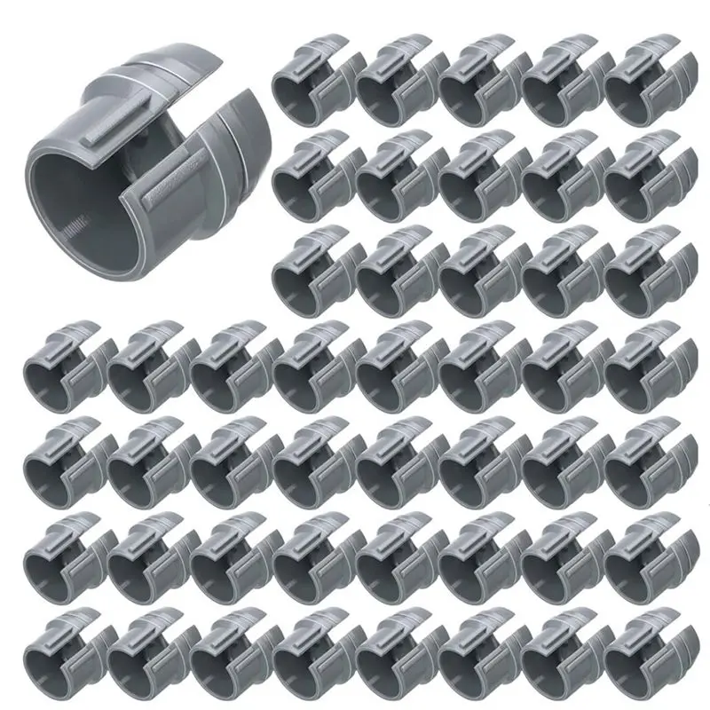 ABJI-200Pcs Non Metallic Cable Connectors Wire Fixing Buckle,Snap Style Installation For Wiring 14/2-10/3 AWG,(1/2 Inch)