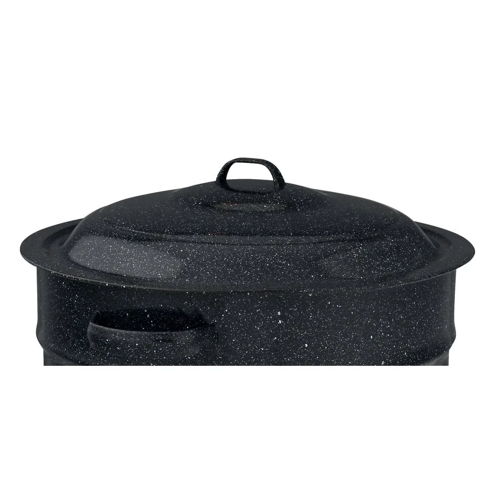 

Canner with lid and jar rack 21.5 qt 3 pcs