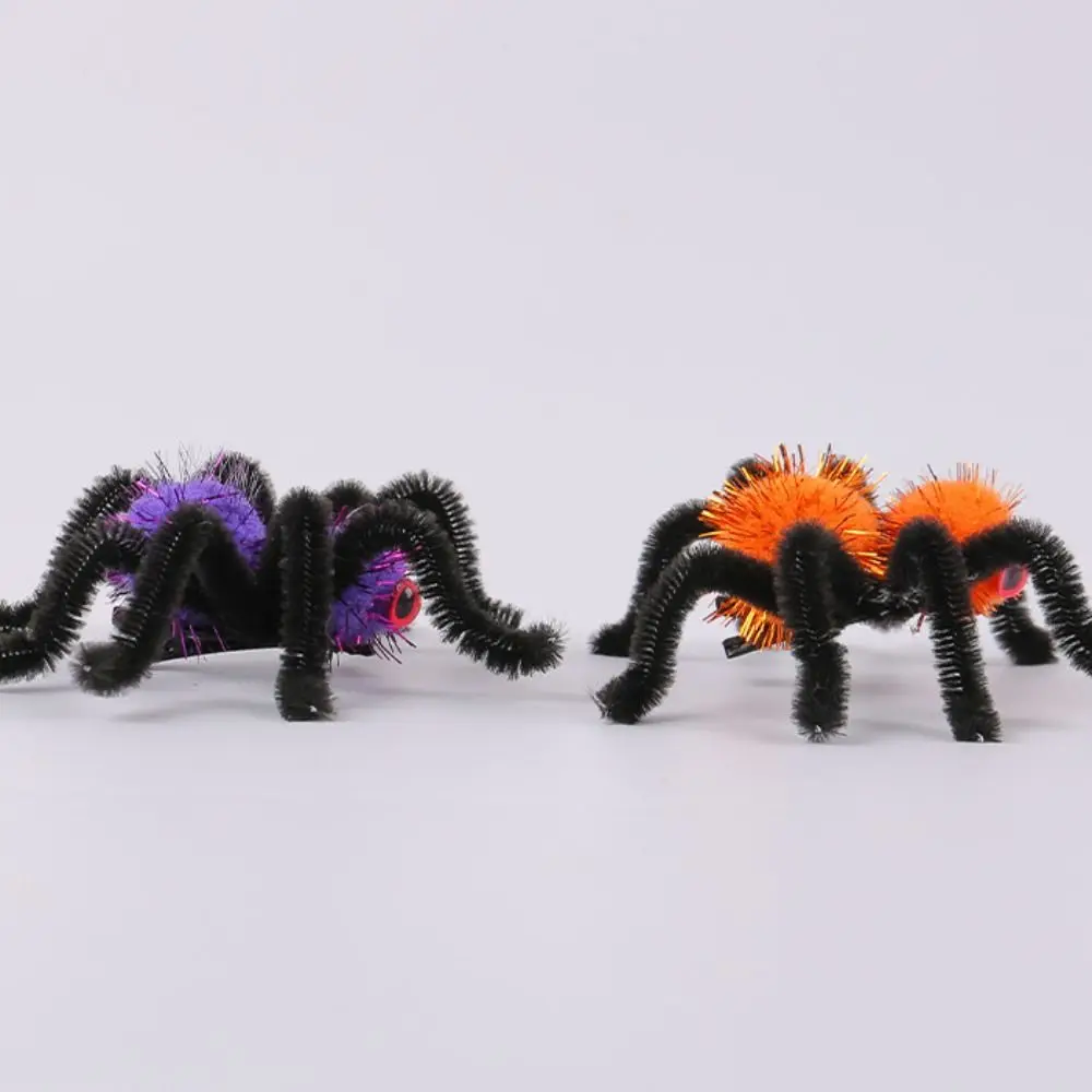 

Заколки для волос с имитацией паука на Хэллоуин, заколки, украшения для волос, головной убор на Хэллоуин, пластиковая заколка для волос с милыми животными и пауком