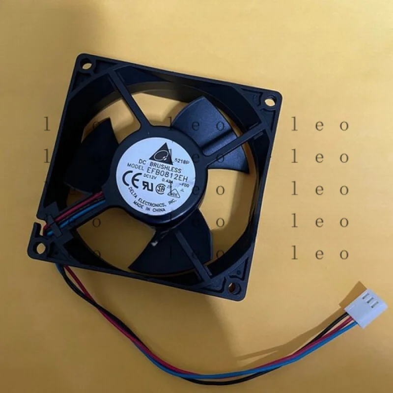 

EE for Delta EFB0812EH 12V 0.42A 8CM 8025 Gale Volume Cooling Fan 3pin