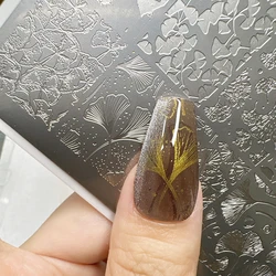 XMQ NAIL ART STEMPELING PLATEN BLADT AFBEELDING TEMPLATEN