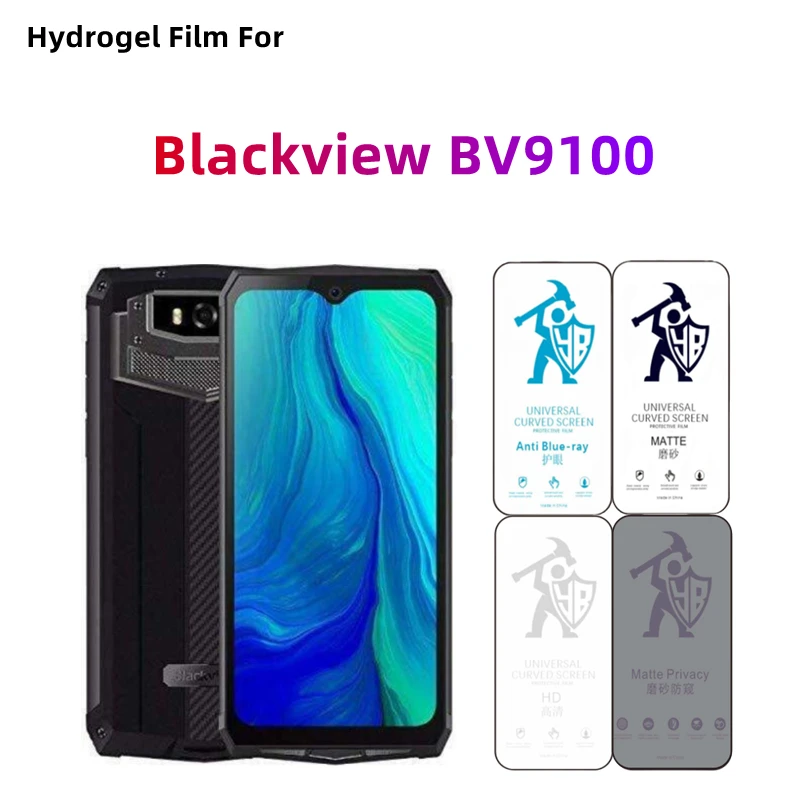 

2 шт. матовая гидрогелевая пленка для Blackview BV9100 HD Защитная пленка для экрана для Blackview BV9100 уход за глазами антишпион матовая защитная пленка