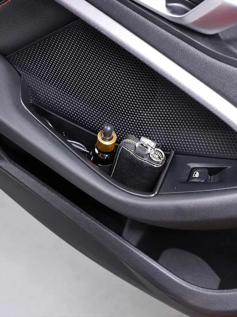 Für BMW 1er 2er Serie F40 F44 2020+ ABS Auto Vordere und Hintere Tür Innengriff Armlehne Aufbewahrungsbox Handyablage Auto-Zubehör – Detail 9