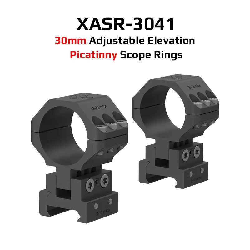 Vector Optics 30 mm verstelbare hoogte Picatinny /dovetail Rail Scope Ringen Tactische houder voor jacht Airsoft