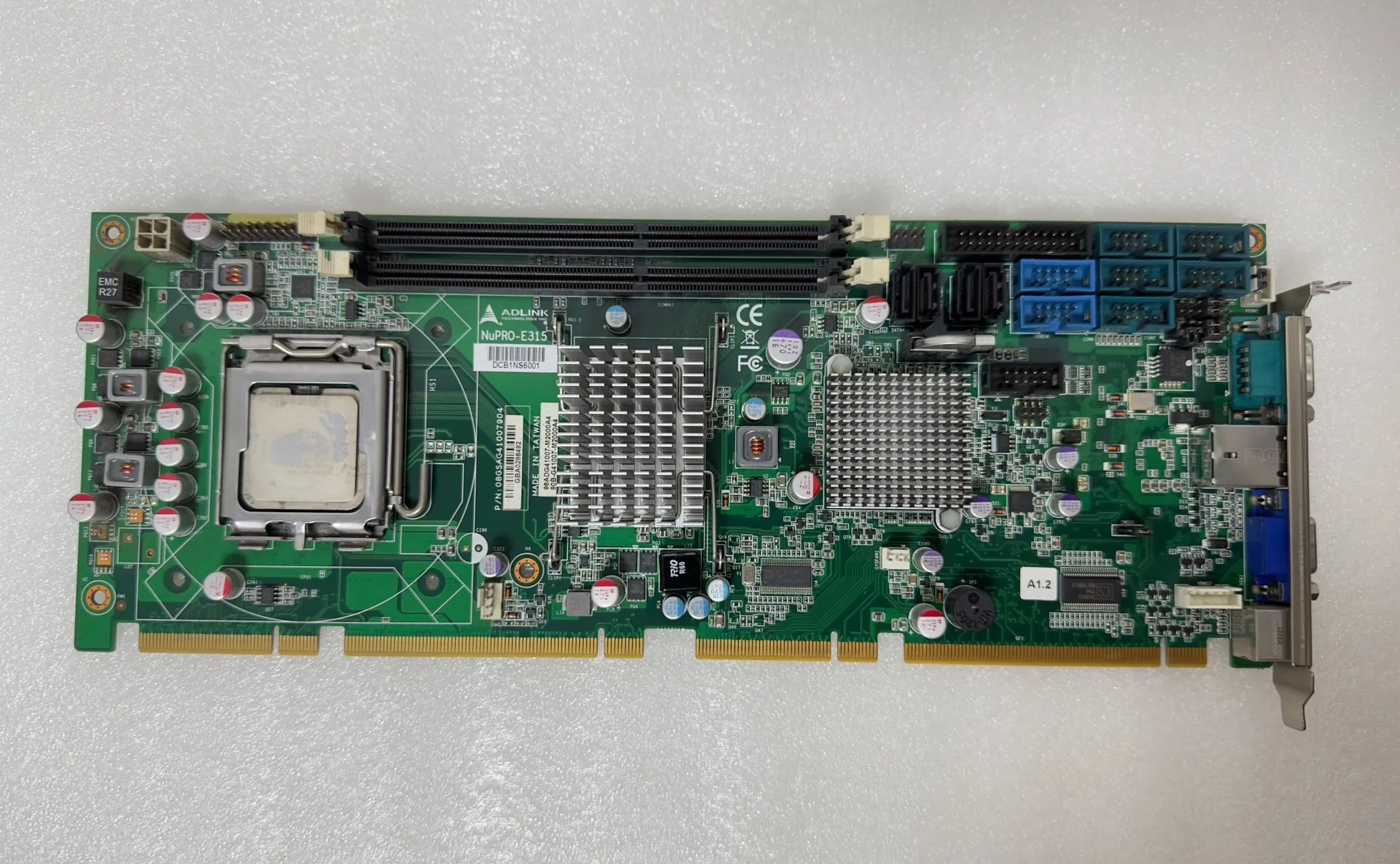 Материнская плата известного бренда-E315 для промышленного управления, модель NuPRO-E315, реальные фотографии (тест и отправлено)