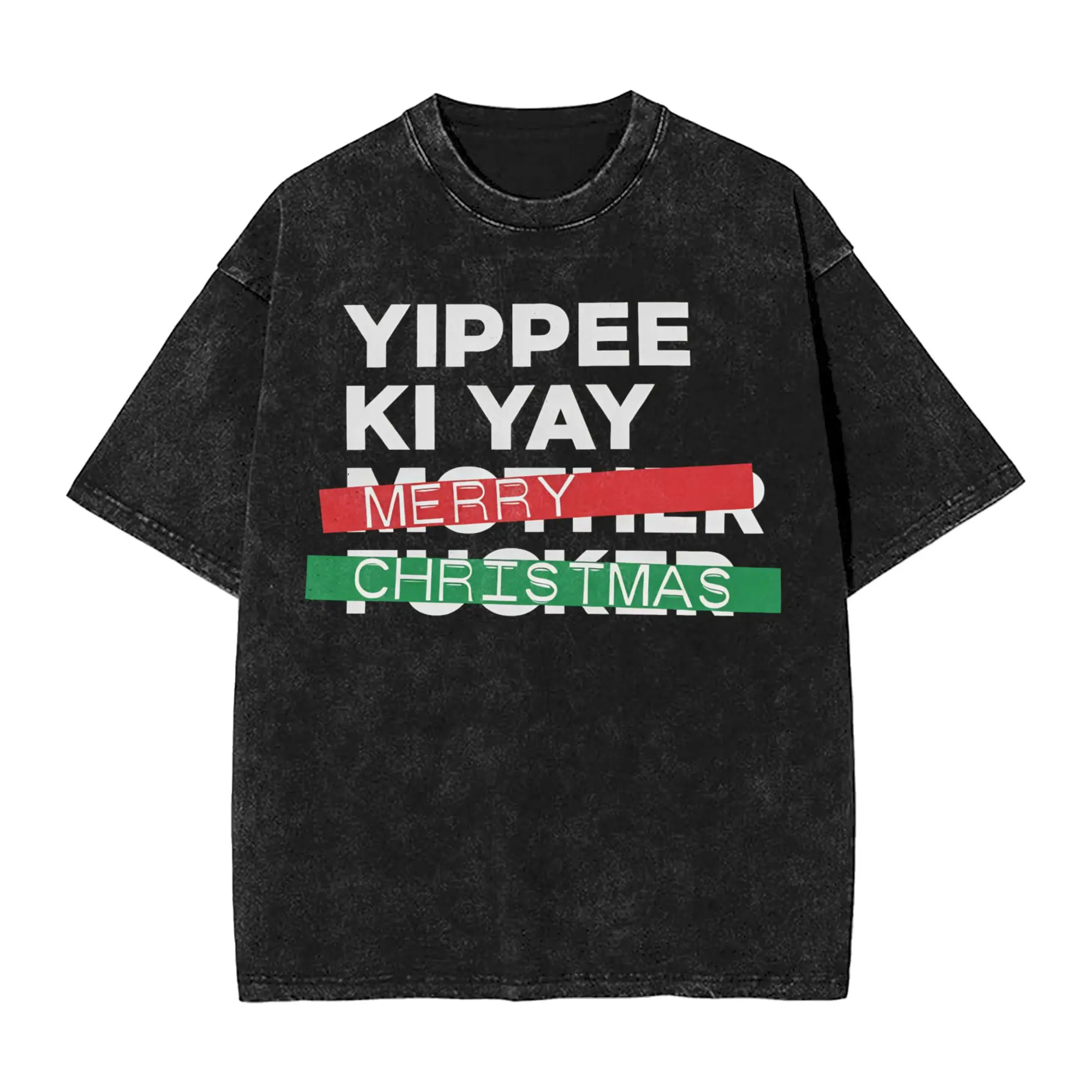 Men YIPPEE KI YAY  T Shirts Die Hard Clothes Summer Vintage Short Sleeves T Shirt O Neck Hip Hop Custom DIY Tshirt Hot