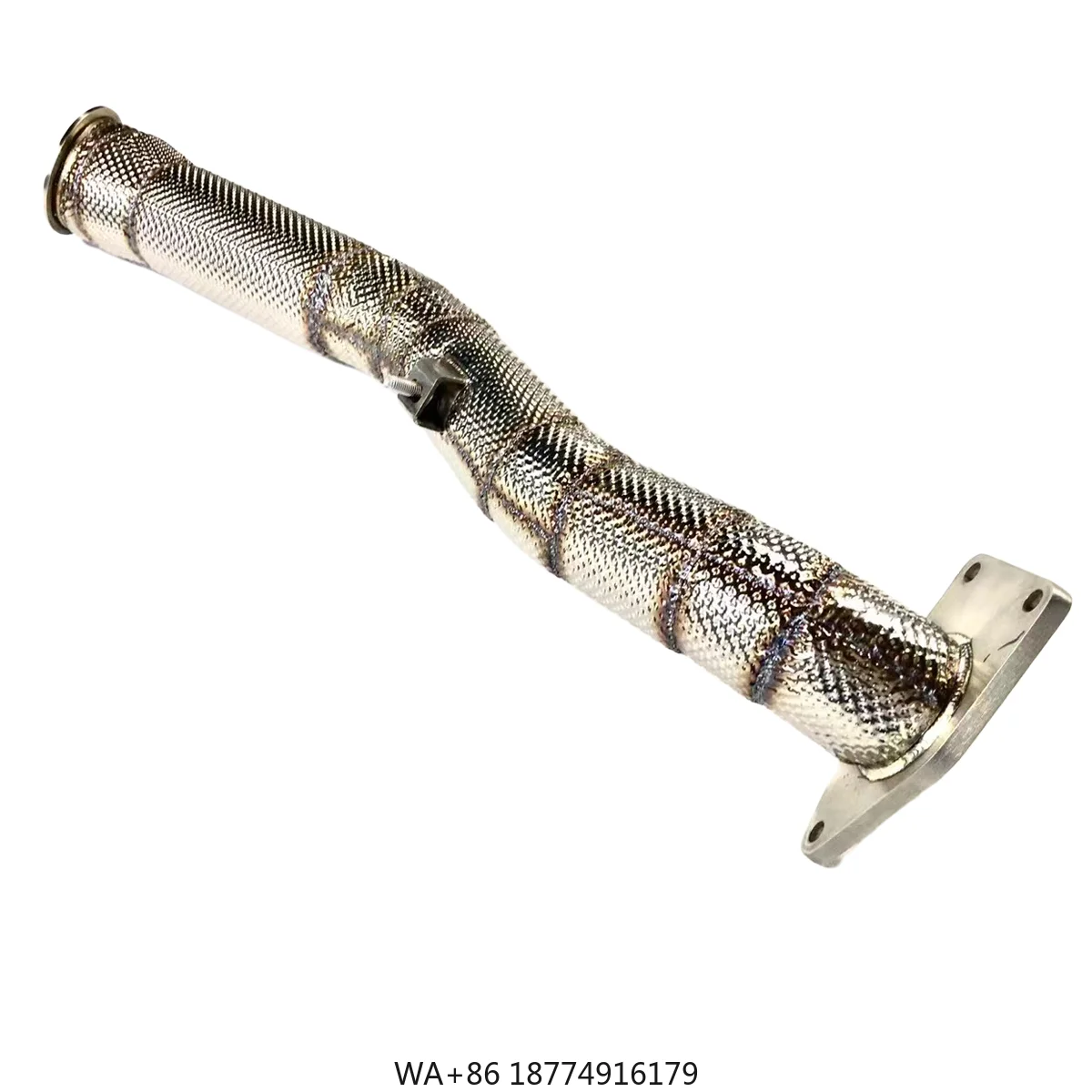 

High Performance and Quality Exhaust Downpipe for Q50 2.0T Increase Momentum and Sound Exhaust Pipe Stainless