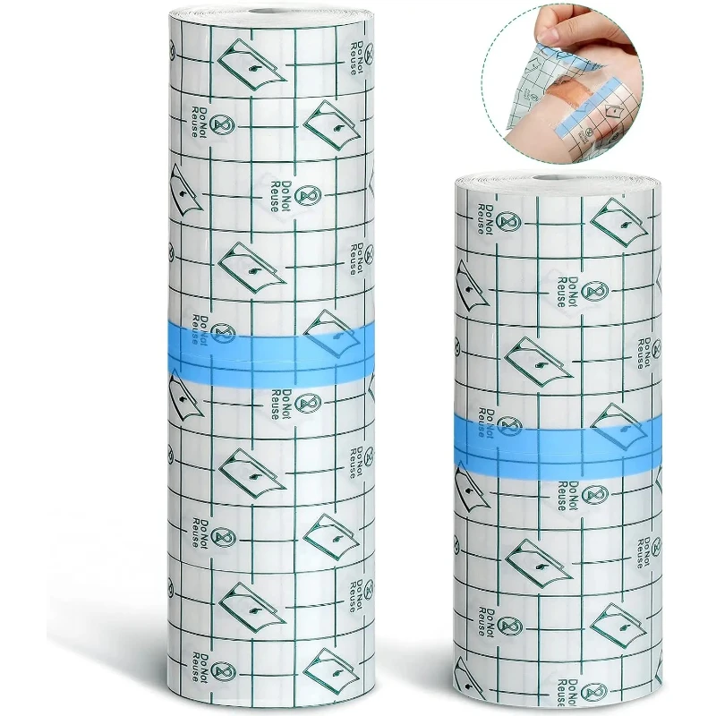 Tattoo Aftercare Waterproof Bandage Roll Transparent Film Dressing Second Skin Healing Protective Clear Adhesive for Tattoo