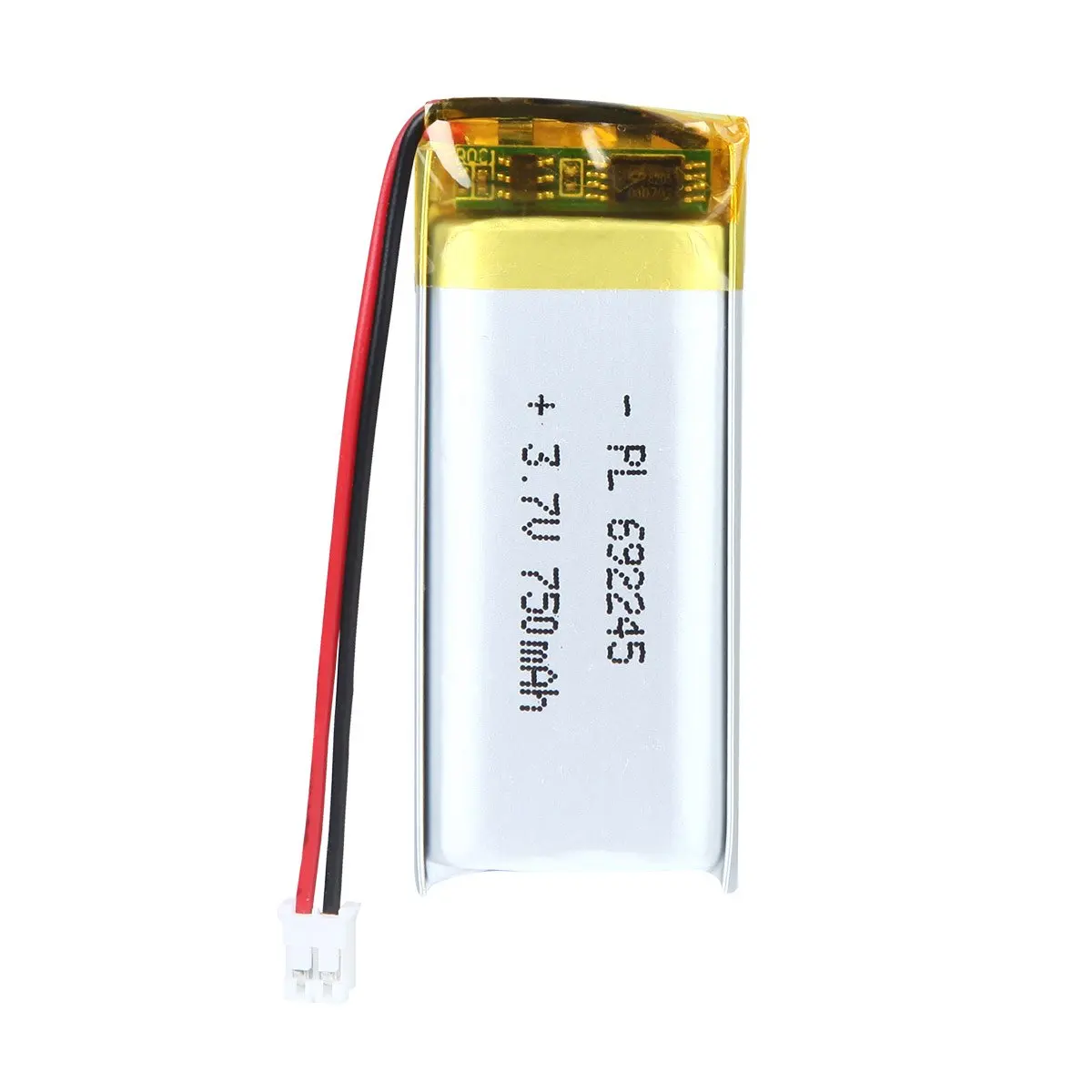 3.7V 750mAh 692245 충전식 리포 배터리, 길이 45mm