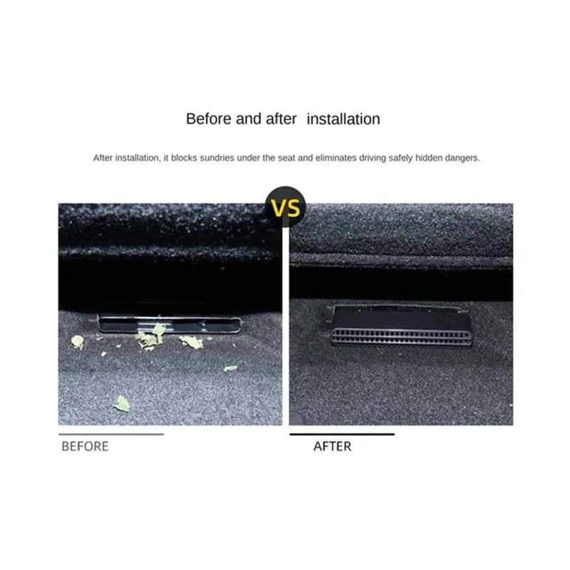 BYD Seal U Song Plus Dm-i Ev 2020-2023 Under Seat Air Outlet Vent Cover Floor Conditioner Protection Anti-Clogging Accessorie