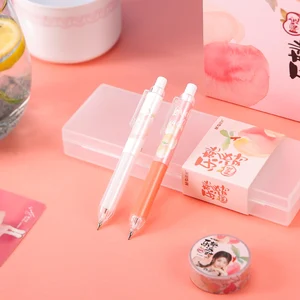 Автоматический карандаш M & G Peach вечерние Limited, милый карандаш розового цвета, механический карандаш для школьного рисования и письма, 0,5 мм