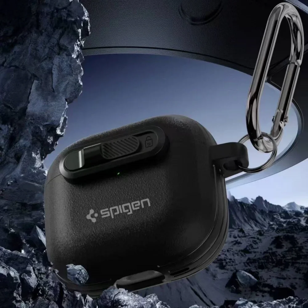 Original Spigen Earphone Case For Airpods 4 3 Pro 2 Protective Cover For Galaxy Buds3 Buds 3 Pro TPU Hard Headphone Cover
