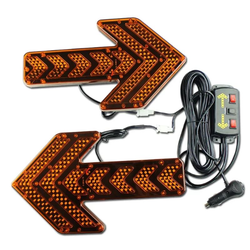 Car arrow light truck turn signal construction vehicle warning light sprinkler trailer indicator light