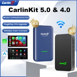 2Air CarlinKit 5.0 Wireless CarPlay Android Auto Ai Box Wireless Adapter For Skoda Kia Haval Toyota Mazda Ford Peugeot VW Audi