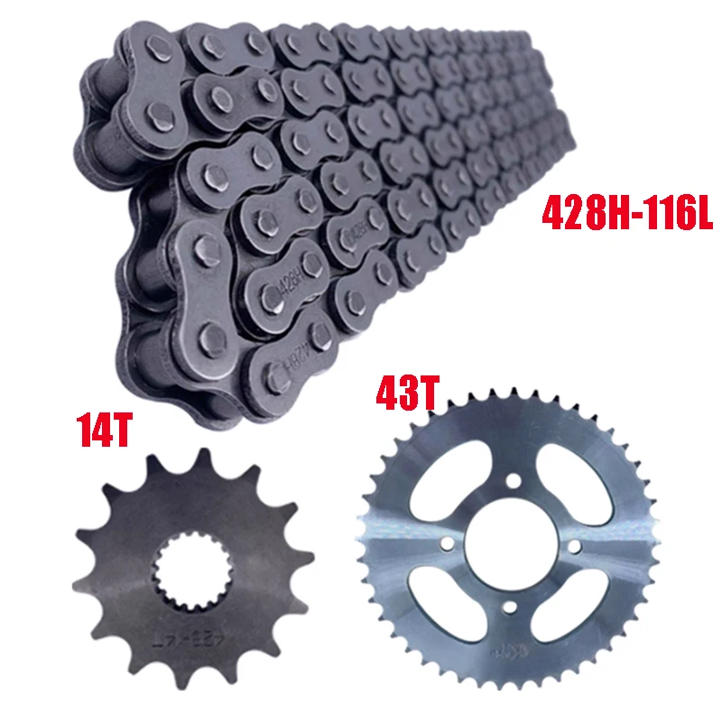 

Motorcycle Chain Sprockets for Suzuki Haojue Haojin Loncin Dayun Lifan Qjmotor HJ125 GN125 GS125 QJ125 EN125 Transmission Kit