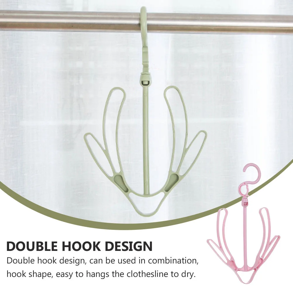 

3 Pcs Balcony Drying Shoe Rack Dryer for Shoes Hanging Holder Racks Hanger Simple