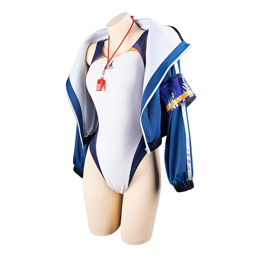 

Blue Anime Kanna swimsuit Cosplay 2025 Blue Costume Archive Hakari Halloween Party Men Clothes Outfit New fdsds4