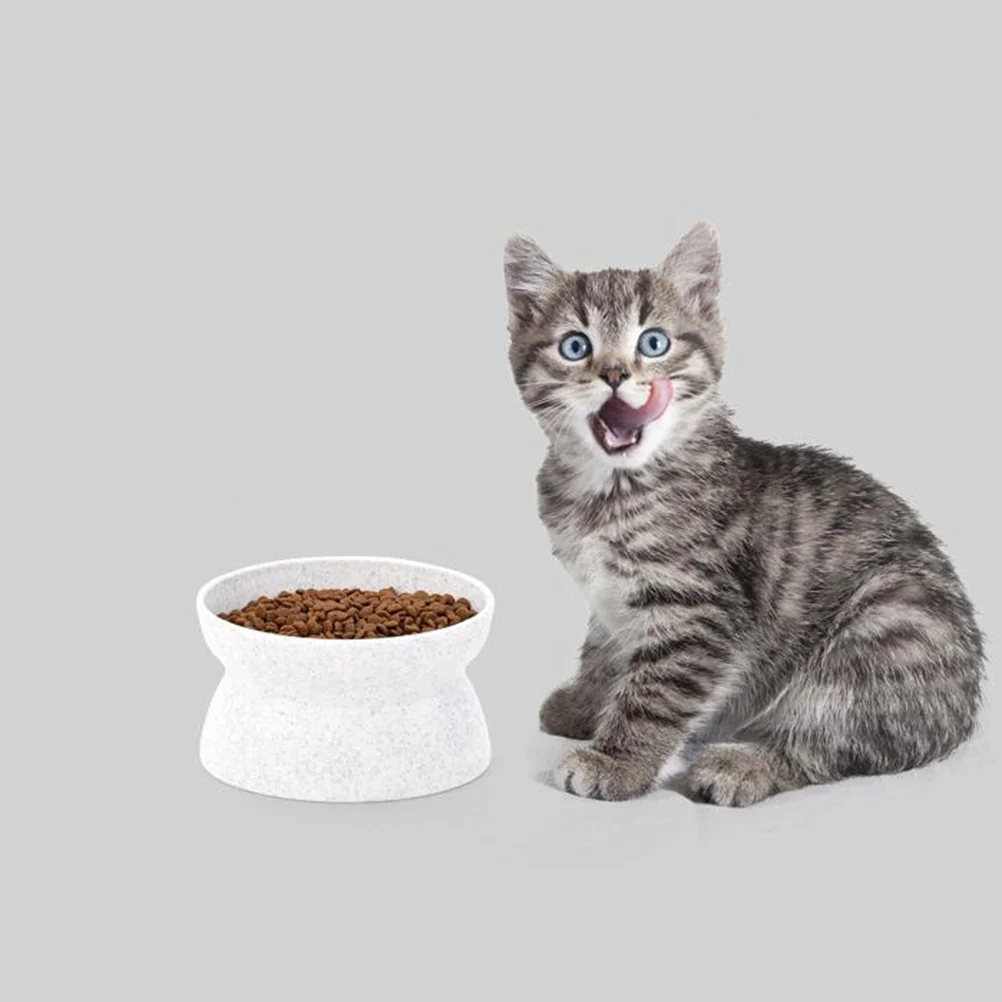

Pet Non-Slip Food White Marble Texture 10° Tilted Pp Material Self-Cleaning Cat Dog Feeding Bowl Durable Water Resistant
