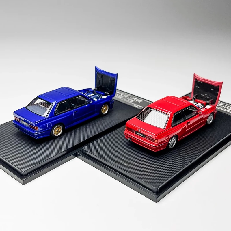 Mortal diecast escala 1:64 m3 e30 esporte liga veículo modelo acabado simulação coleção decoração menino presente do feriado exibição