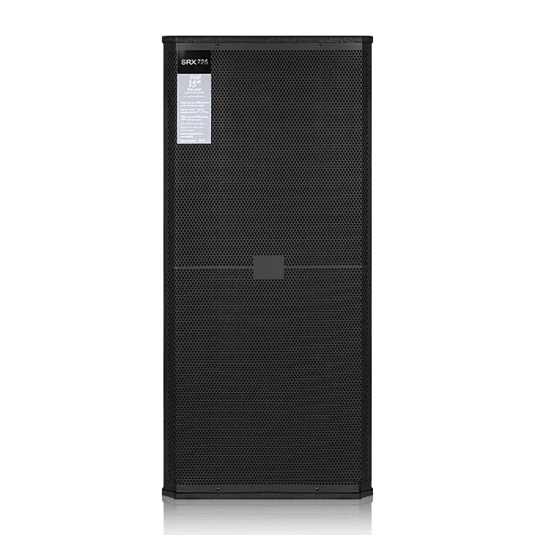 Professional Audio Amplifier Dual 15-inch 800W SRX-725 Stage Performance Sound System