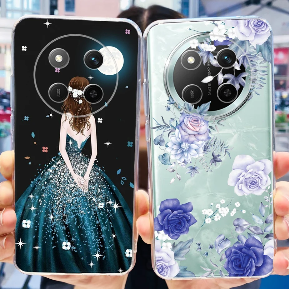 For Honor X9C 5G Case Cute Painted Cover Full Protection Shell For Honor X9C X 9C HonorX9C Phone Case 6.78'' Soft Silicone Funda