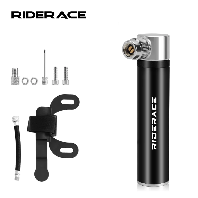 Mini Bicycle Pump Aluminum Alloy Portable Light Cycling Hand Air Pump High Pressure For Bike Tire Inflator Schrader Presta Valve