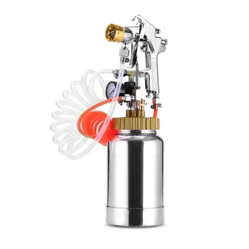 Pressure Tank Sprayer Multi-colour Paint Water-in-water Spray Gun Latex Paint Spray Gun 2.5/3.0/3.5/4.0mm(21*12cm)3bar NEW 2L