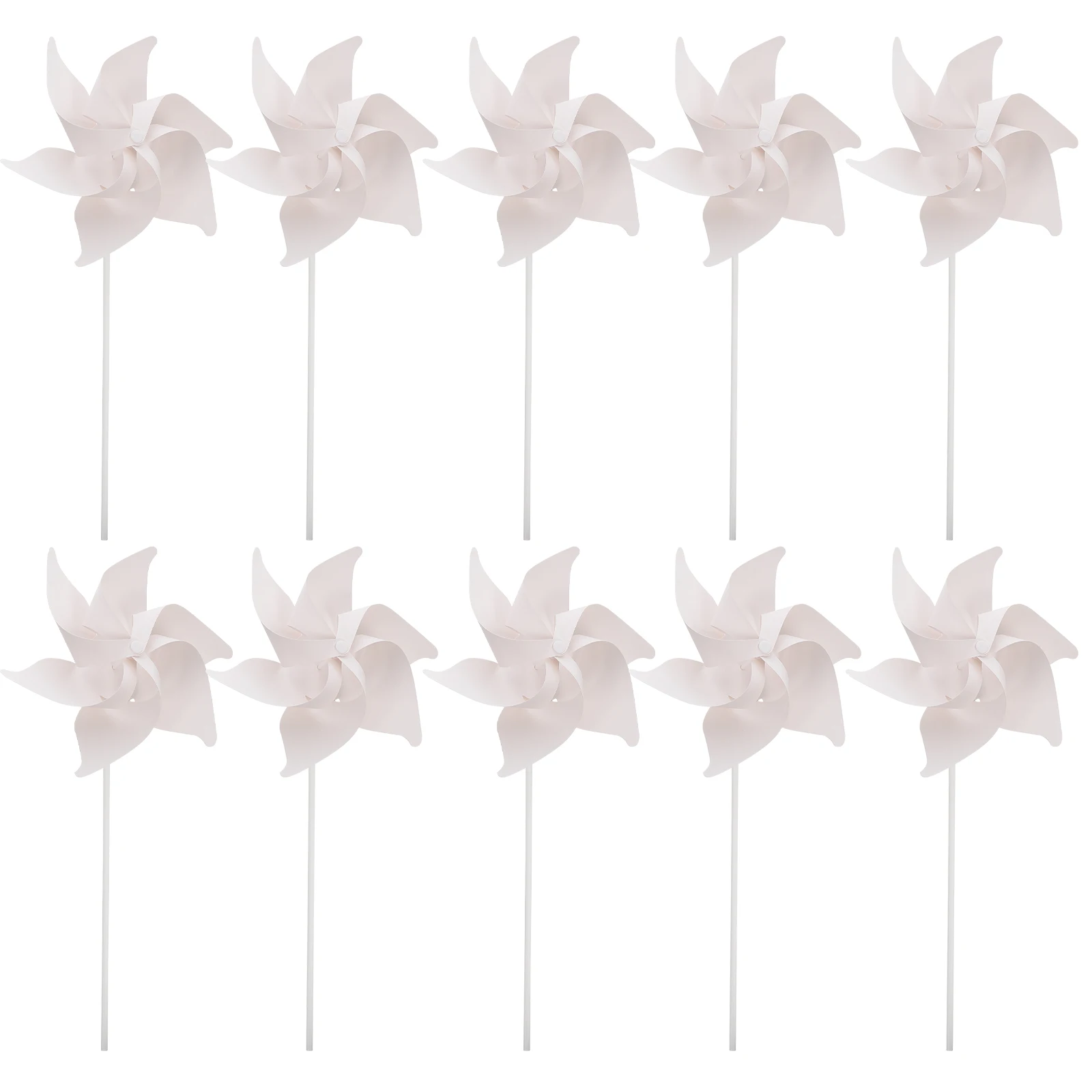 10 Uds. Molino de viento para colorear, molinetes de papel Diy para niños, manualidades pequeñas, Graffiti para niños