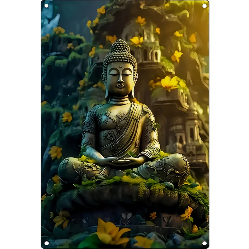 

Charming Vintage Forest Dragon Metal Wall Art - Rustic Aluminum Decor for Living Room & Bedroom, Easy Install, 8x12 Inches