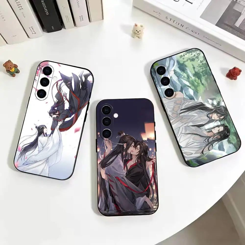 Grandmaster P-Demonic Cultivation  Black Soft Silicone Phone Case for Samsung Galaxy A73, A42, A72, A70, A53, A52, A51
