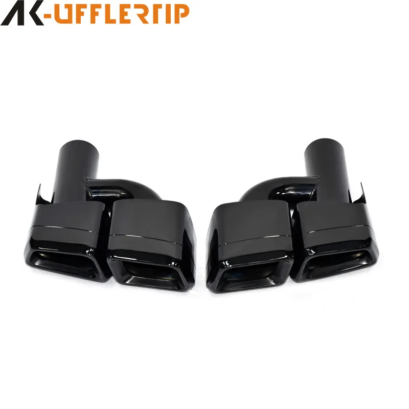 

Suitable for Mercedes-Benz W204C-class E-class W212W204 exhaust pipe modified tail throat C63E63CLS square mouth tail nozzle