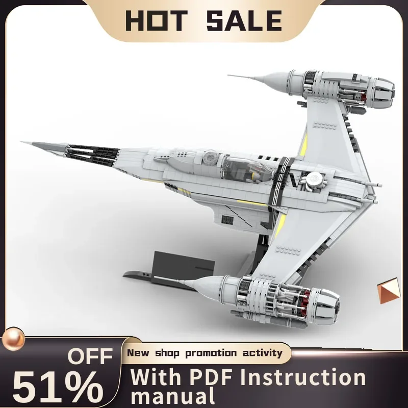 

Новый 2281 шт. знаменитый звездный боевой фильм Moc N-1 Jet Starfighter Model Diy креативные идеи детские игрушки подарки на день рождения головоломка на заказ