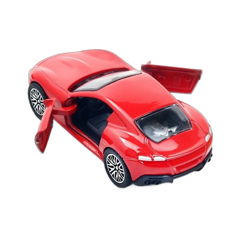 Coche de juguete extraíble para niños, modelo de coche de aleación de simulación, máquina de muñeca para niño, modelo de juguete, colección de adornos de regalo, modelo de doble puerta