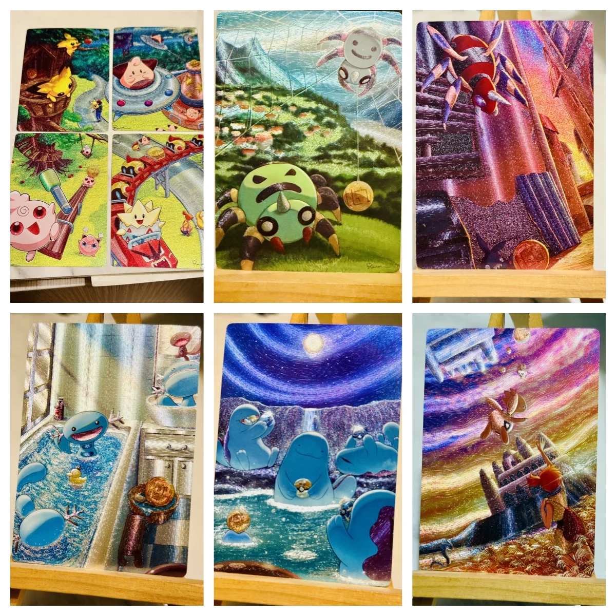 

9 шт./компл. Pokemon TCG Hilda самоконтроль подпись торговые флэш-карты аниме мультфильм коллекционный подарок 63x88 мм DIY