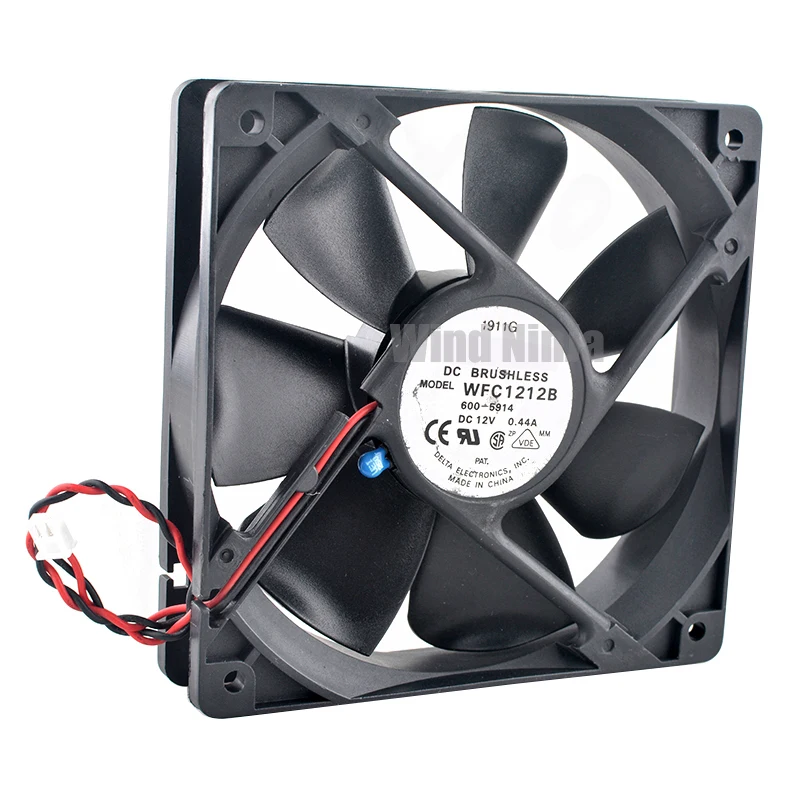 WFC1212B 12cm 120mm fan 120x120x25mm DC12V 0.44A Quiet cooling fan for chassis power supply