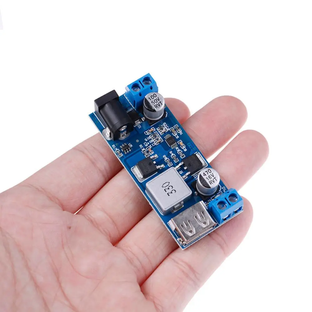 12V 24V to 5V Buck Converter 5A Output Voltage Regulator Voltage Regulator Board Compact Overheat Protection USB Charger Board
