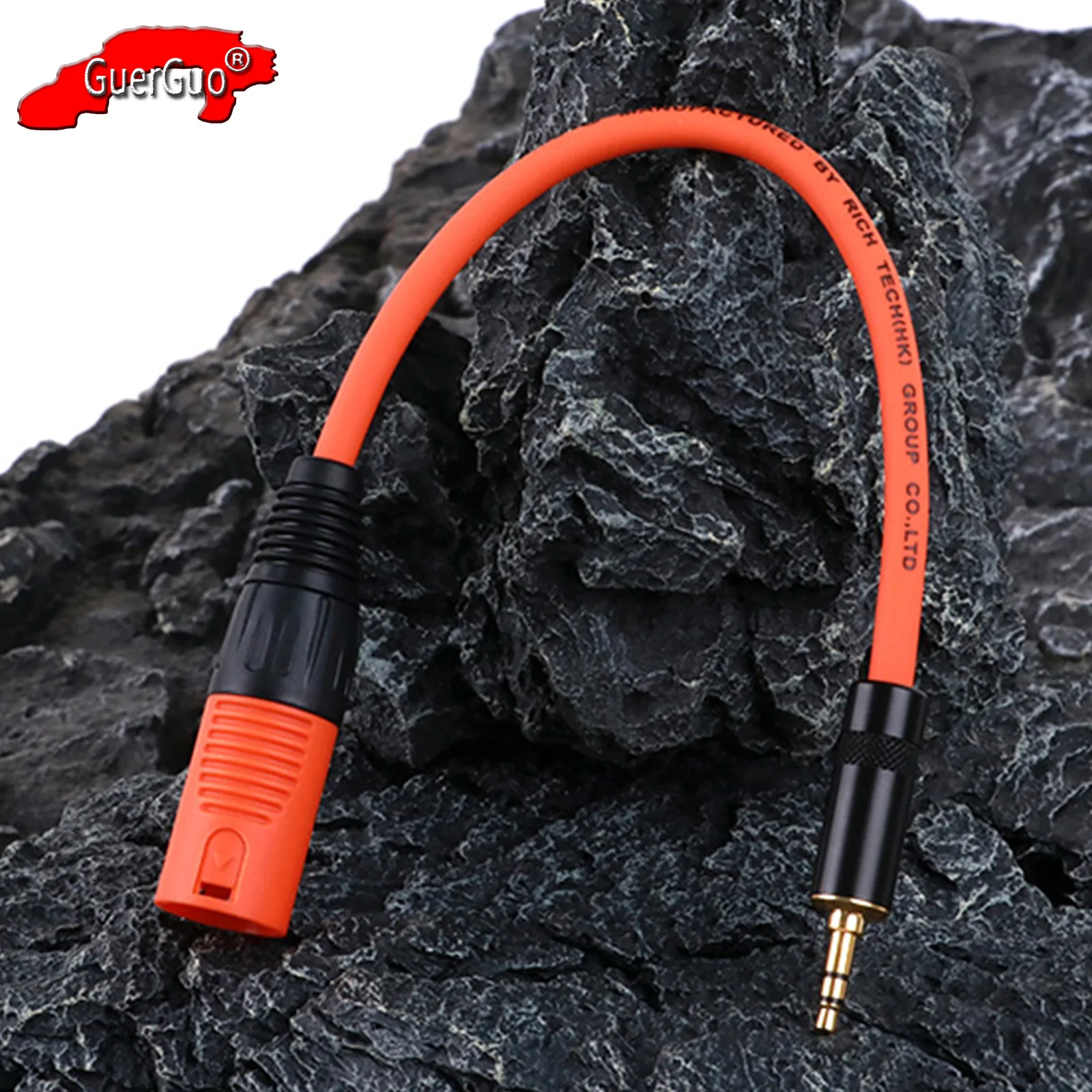 

Plastic Shell 3Pin XLR Male to 3.5mm TRS Stereo Male Jack Aux Connector Audio Extension HiFi Cable Adapter for Instrument Mixer