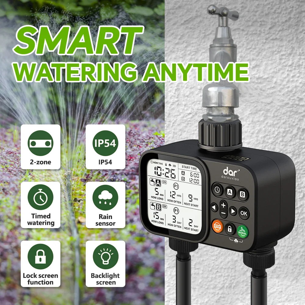Smart Garden Sphagnum Moss - Inteligentny system nawadniania z podwójnymi wylotami,