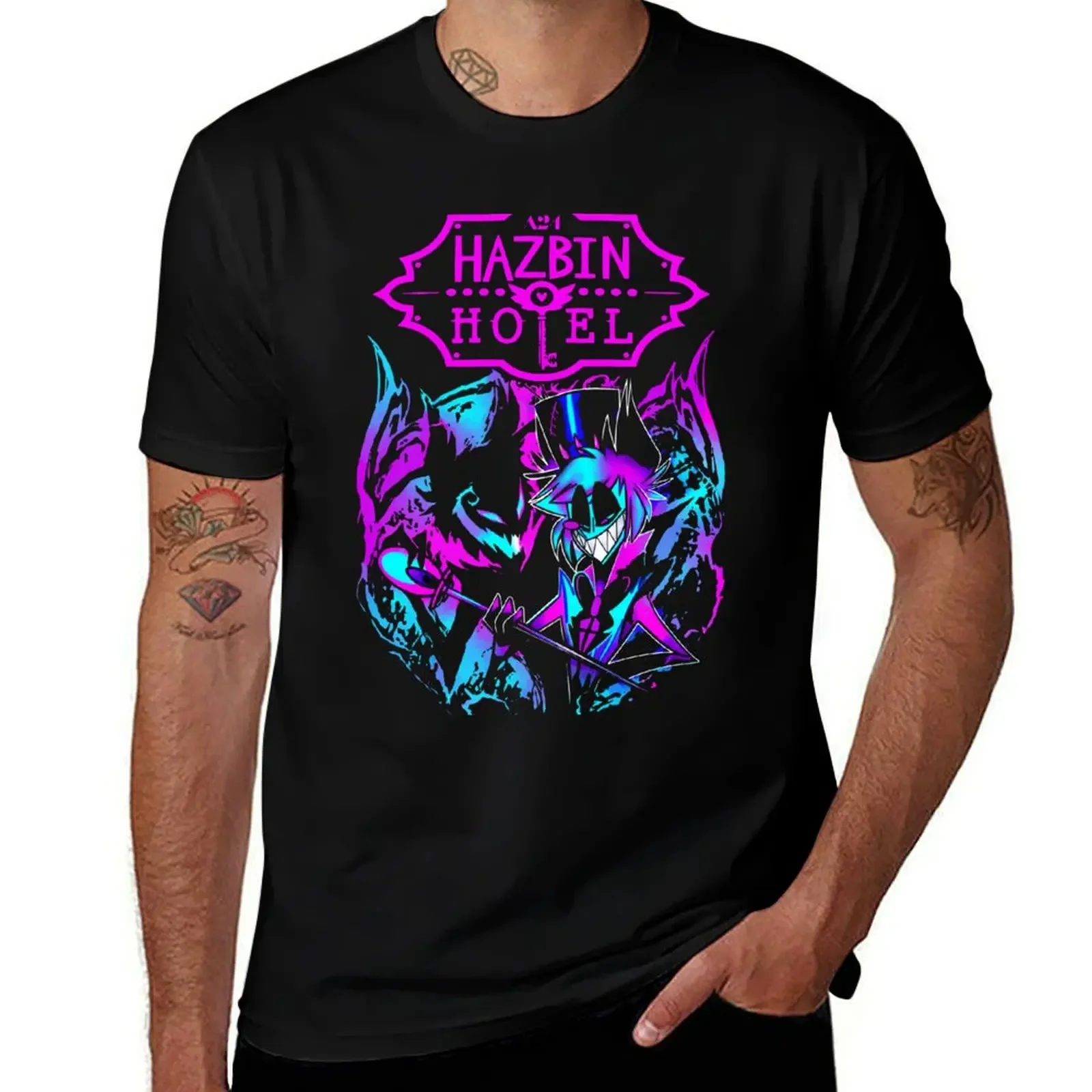 

alastor T-Shirt valentines boutique clothes blue archive clothing for men