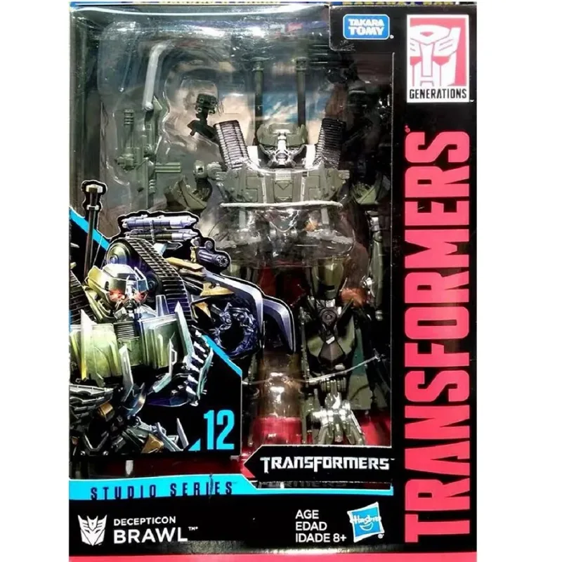 Hasbro Transformerses Studio Series 12 Voyager Class Movie 1 Decepticon Fighting Action Figure Toy SS12-Children 8 and above