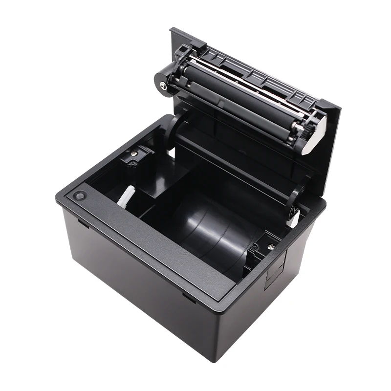 

EM8026 Kiosk Thermal Receipt Printer Module 80mm Auto Cutter Panel Printer USB/RS232/TTL Interface 180mm/sec Print Speed 24V/3A