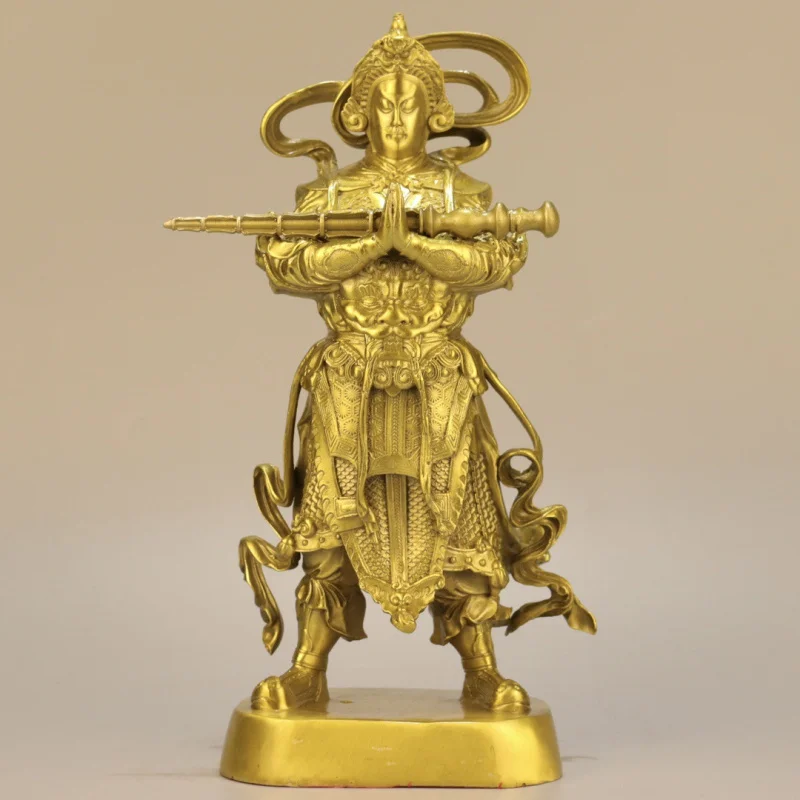 New Brass Vajra Bodhisattva Statue Home Office Decoration Gift Craft Wholesale