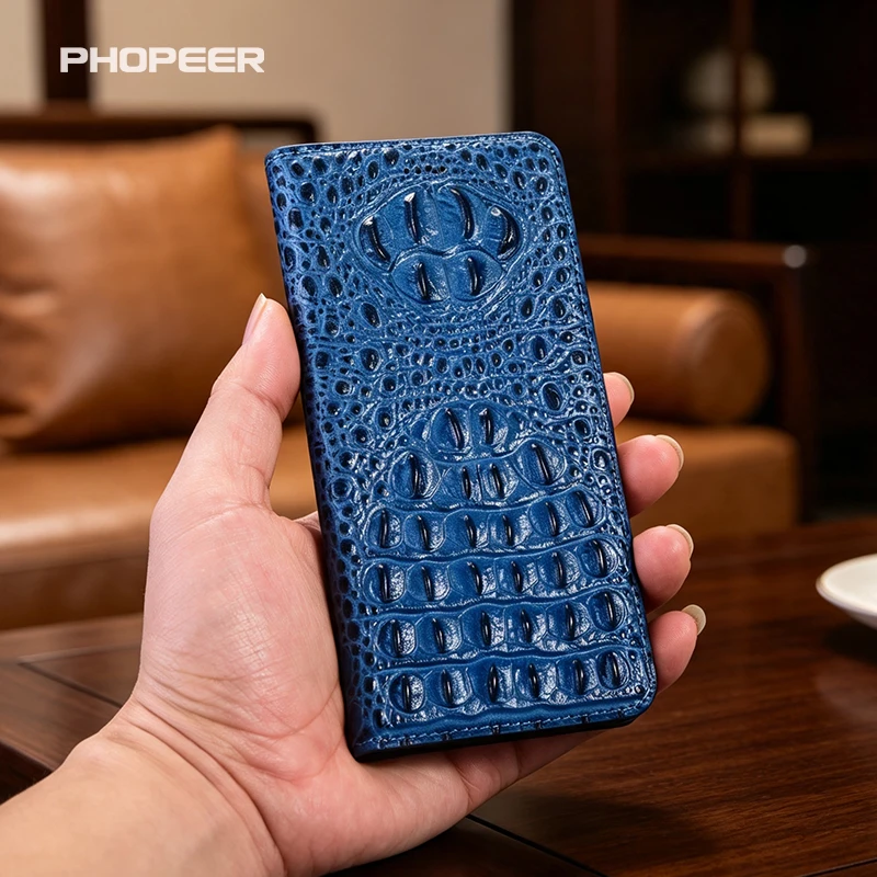xiaomi-poco-f8-f7-f6-f5-f4-f3-f2-f1-5g-ultra-gt-pro用-高級本革製スマホケース-3dクロコダイルクロウデザイン