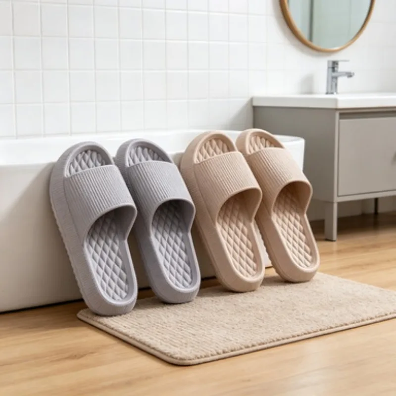 

Women's Thick Platform Cloud Slippers EVA Soft Sole Pillow Slides Summer Beach Flip Flops Women Non Slip Bathroom Home Slippers