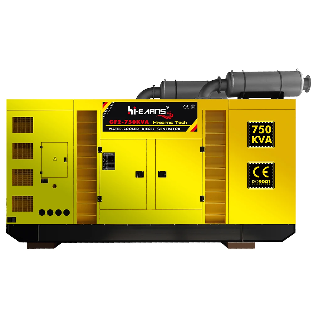 Raffreddato ad acqua 300KW 400KW 500KW 600KW 12 cilindri muore el generator factory