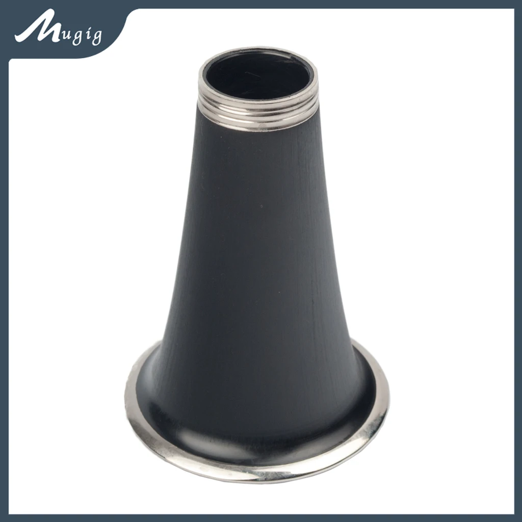 

Durable Clarinet Bell Replacement Bb Clarinet Bell ABS Material Clarinet Accessory Woodwind Instruments Trumpet Connector Black