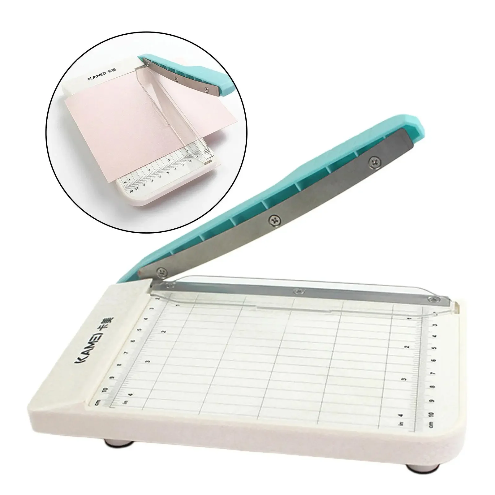 Paper Trimmer Guillotine Photo Cutter for Coupon Craft Project Home Office Small Manual Paper Cutter Office Photo Paper Trimmer