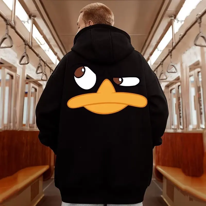 

2024 Hot Sale Pure Cotton Hoodie Men Spring Autumn Heavy Coat American High Street Loose Boys Fashion Brand Hooded Clothes