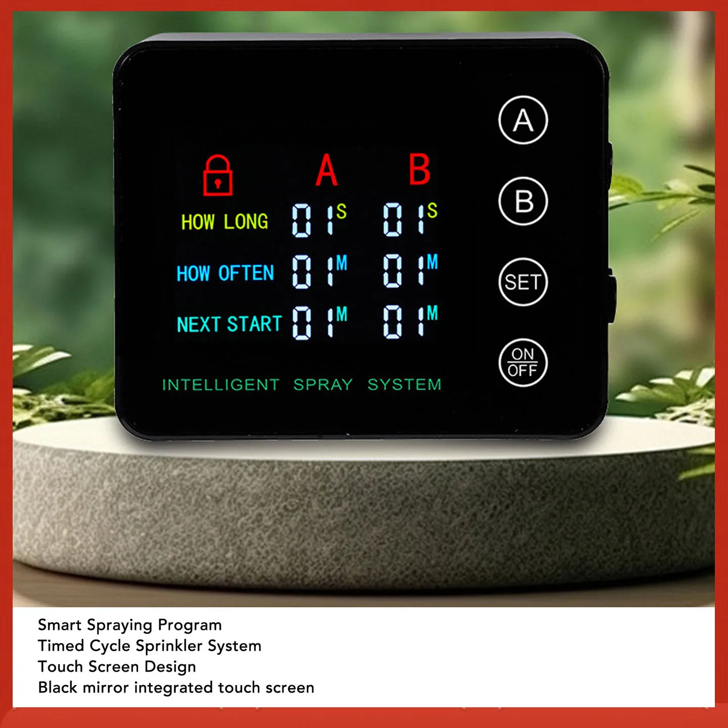 Humidificador para reptiles, doble bomba, pantalla a Color, boquilla ajustable, pulverización automática, señor de reptiles para acuario